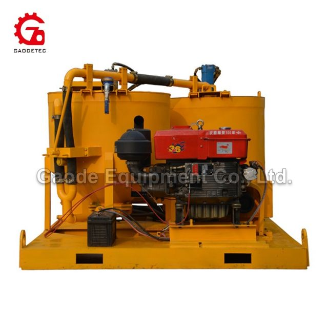 Gaodetec GGP500700100PI-D High Pressure Injection Slurry Grout Mixing Plant for Dam Construction